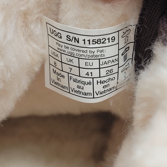 UGG Neumel Shaggy Suede Chukka Winter Boots Brown 1158219 Men's Size 8 New - Picture 4 of 12